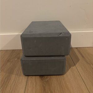 Gray Yoga Blocks